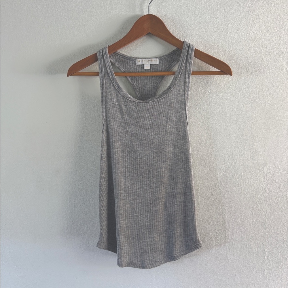 Spiritual Gangster Rib Tank Top Sz SM